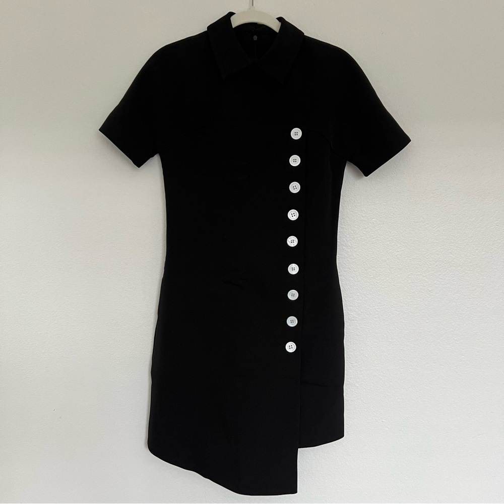CELINE Black and White Dress